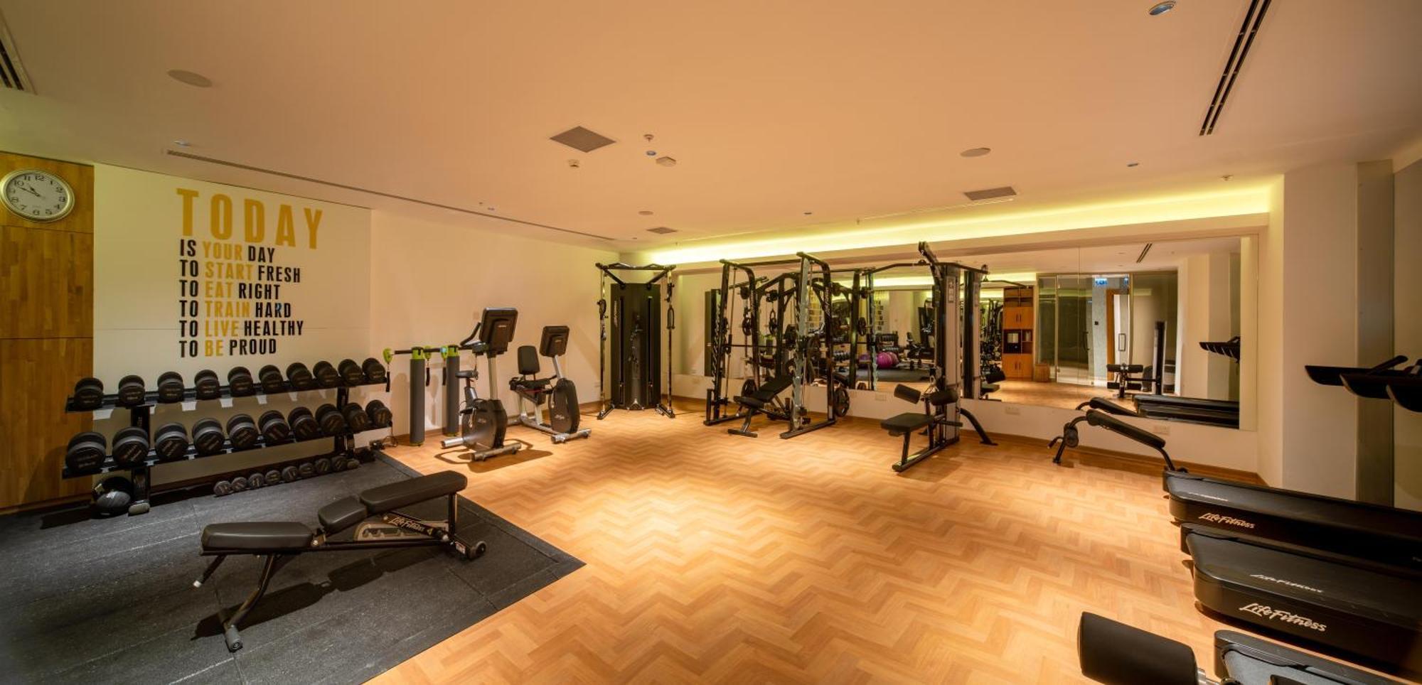 Concorde Tower Hotel & Casino نيقوسيا المظهر الخارجي الصورة The gym at the hotel